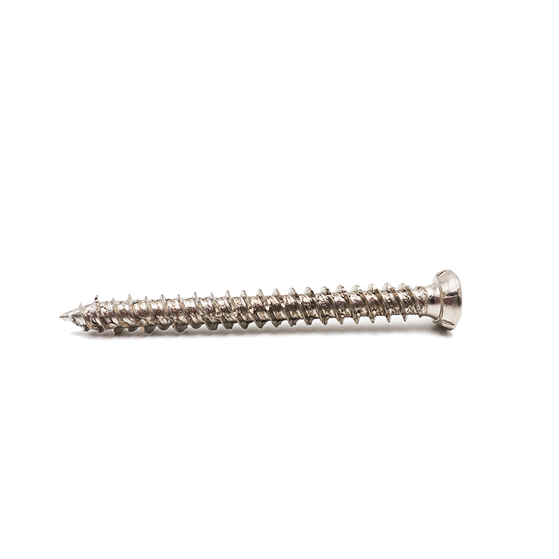 Саморез с потайной головкой Torx, желтый, никелированный, с линиями разреза